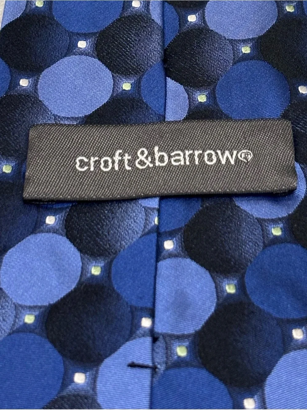Brand New Stylish Tie By Croft & Barrows - 3 3/4 Inches Wide